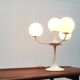Table lamp in glass and metal by E.R. Nele for Temde, 1960s