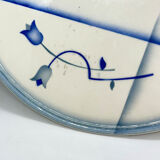 Spritzdekor art deco tray, springform pan, Germany 1940s