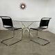 Venice model round dining table from Madelia by Paris Altuglas foot