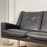 Shaker leather sofa