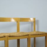 AZS / Chaises de salle à manger vintage en chêne (6) / Gerard Geytenbeek / Pays-Bas, années 1960