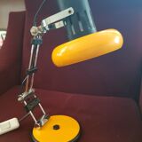 Lampe de bureau ou chevet Aluminor jaune
