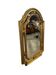 Miroir baroque vintage doré