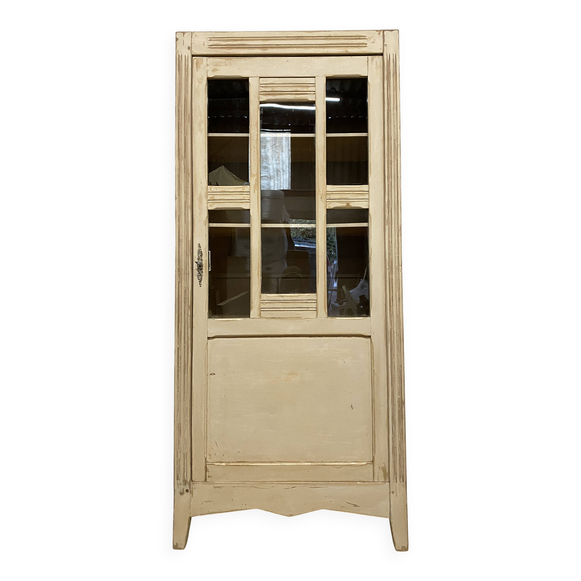 Glass-fronted Parisian wardrobe