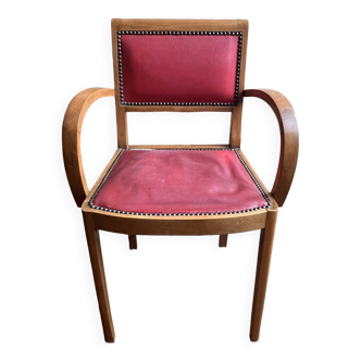 Vintage bridge style armchair 1950