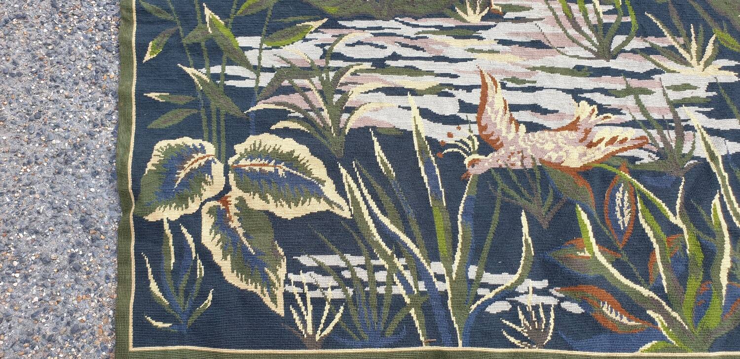 Contemporary seventies tapestry