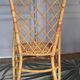 Chaise en rotin Louis Sognot