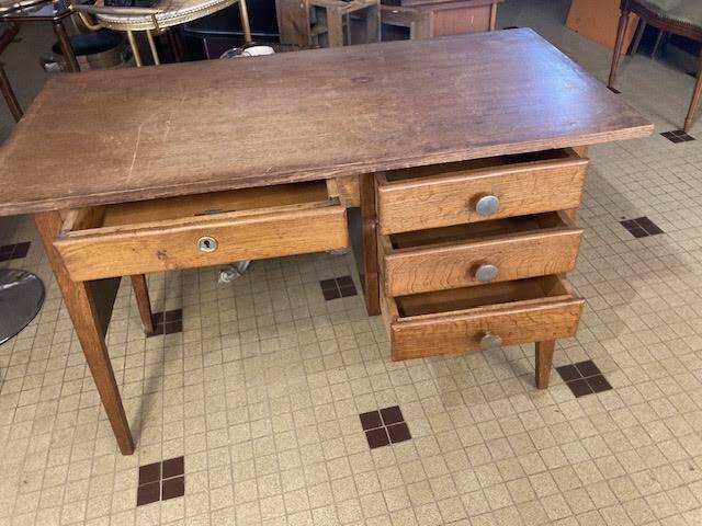 Old wooden desk
