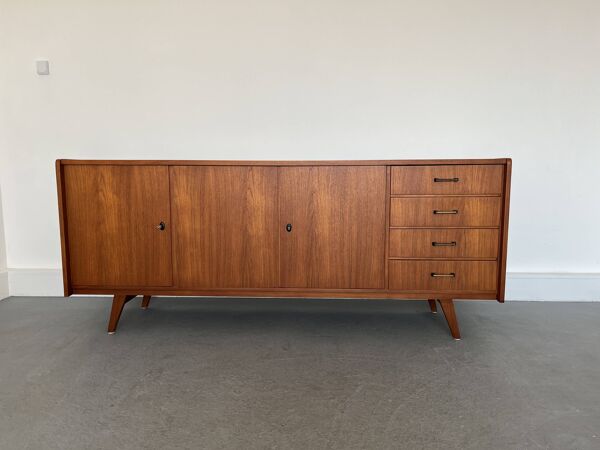 Enfilade en teck Danemark Années 1960