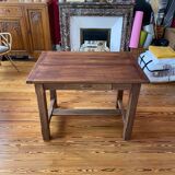 Farmhouse table in solid oak