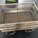 Wicker trolley from Trade Wind