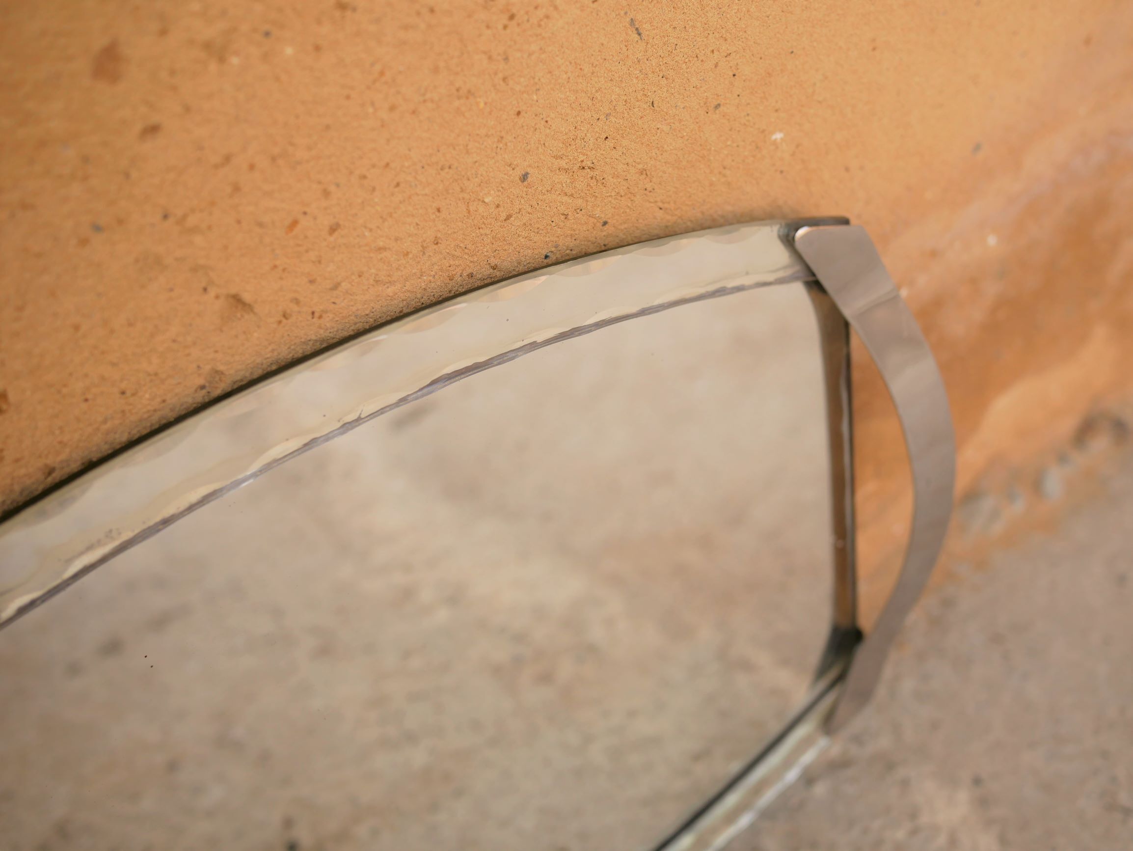 Art Deco bevelled mirror tray