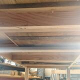 Large solid oak farmhouse table with two drawers 260 cm x 100 cm
