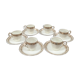 Lot of 6 old Grindley England coffee cups