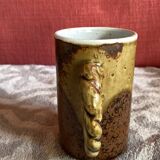 Set of 5 Coffee Mugs with Twisted Handles