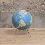 Tripod world map globe