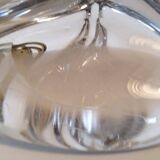 2 Lorraine crystal lamp bases
