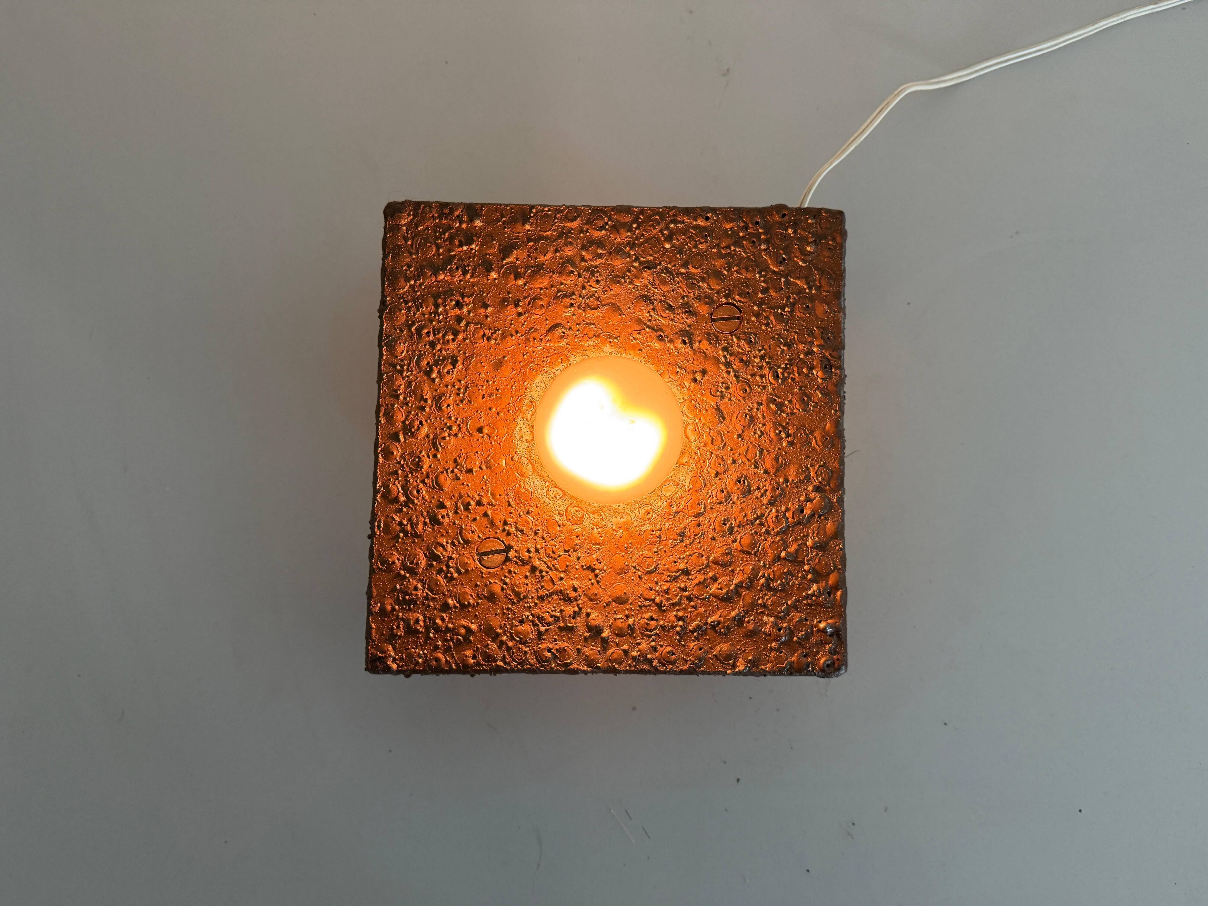 Brown cast metal frame, 1960s, Germany.