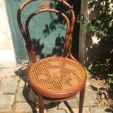 Chaises de bistrot cannage artisanal