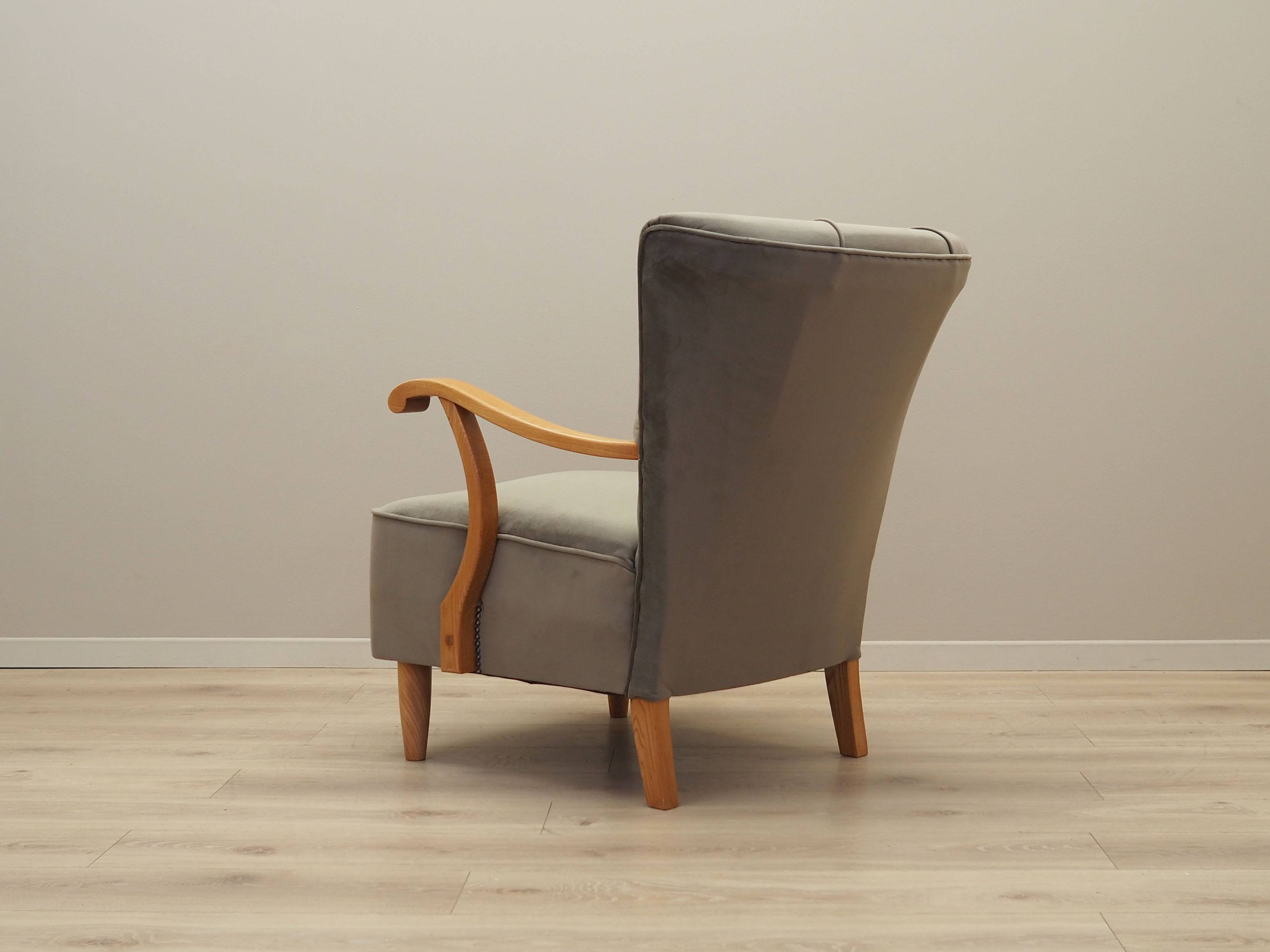 Beech armchair, Danish design, 1960s, production: Denmark