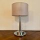 Paire de lampes  en métal chromé 1970