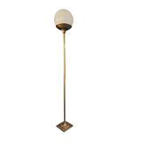 Large brass floor lamp 1970s height 220 cm