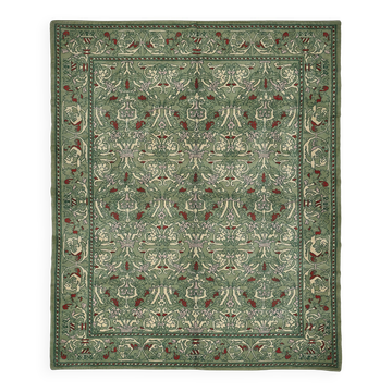 Tapis Oushak en laine noué à la main turc 275 cm x 347 cm