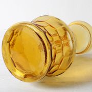 Rare Vintage Designer Italian Amber Glass Pitcher / Mid-century Jug / Italy