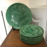 Set of 10 Gien Plates