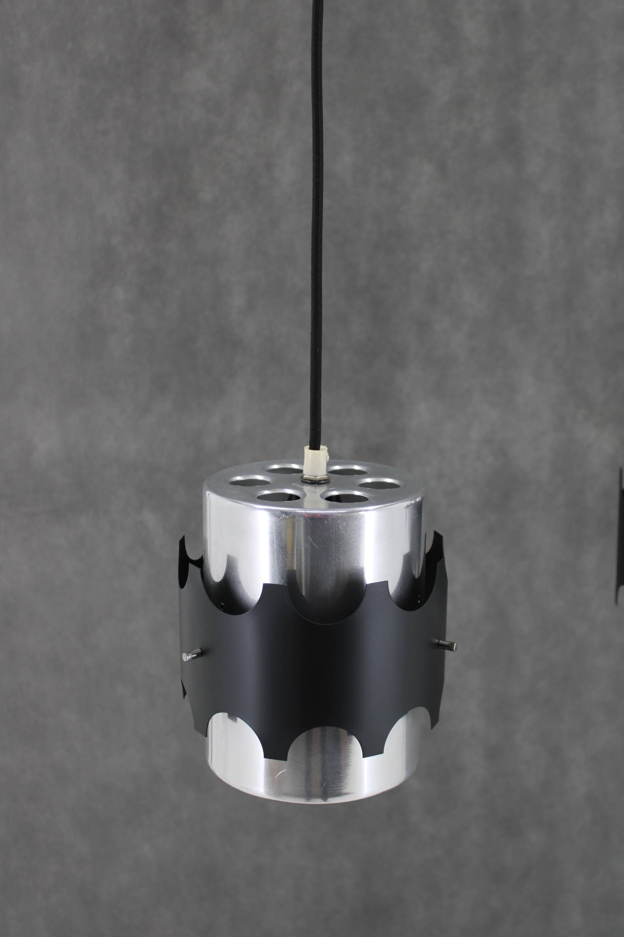 1960s Set of Three Danish Pendant Lights