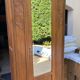 Art deco wardrobe and bedside table