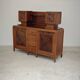 High buffet, art and craft, French Art Deco in blonde wood from the 1950s to 1960s.