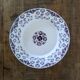 Plat Digoin Sarreguemines violet