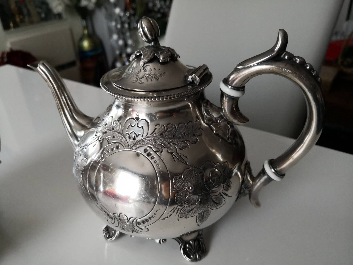 Teapot and sugar bowl Armand Frenais