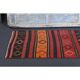 Vintage Turkish Hand-Knotted Wool Cotton Red Runner Rug 81x380