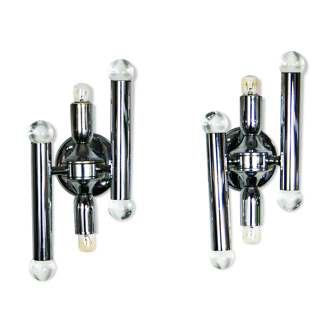 Pair of wall sconces from Sciolari 1960