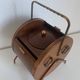 Vintage 1960 tobacco pot snuff box barrel pipe wine - 25 x 14 cm