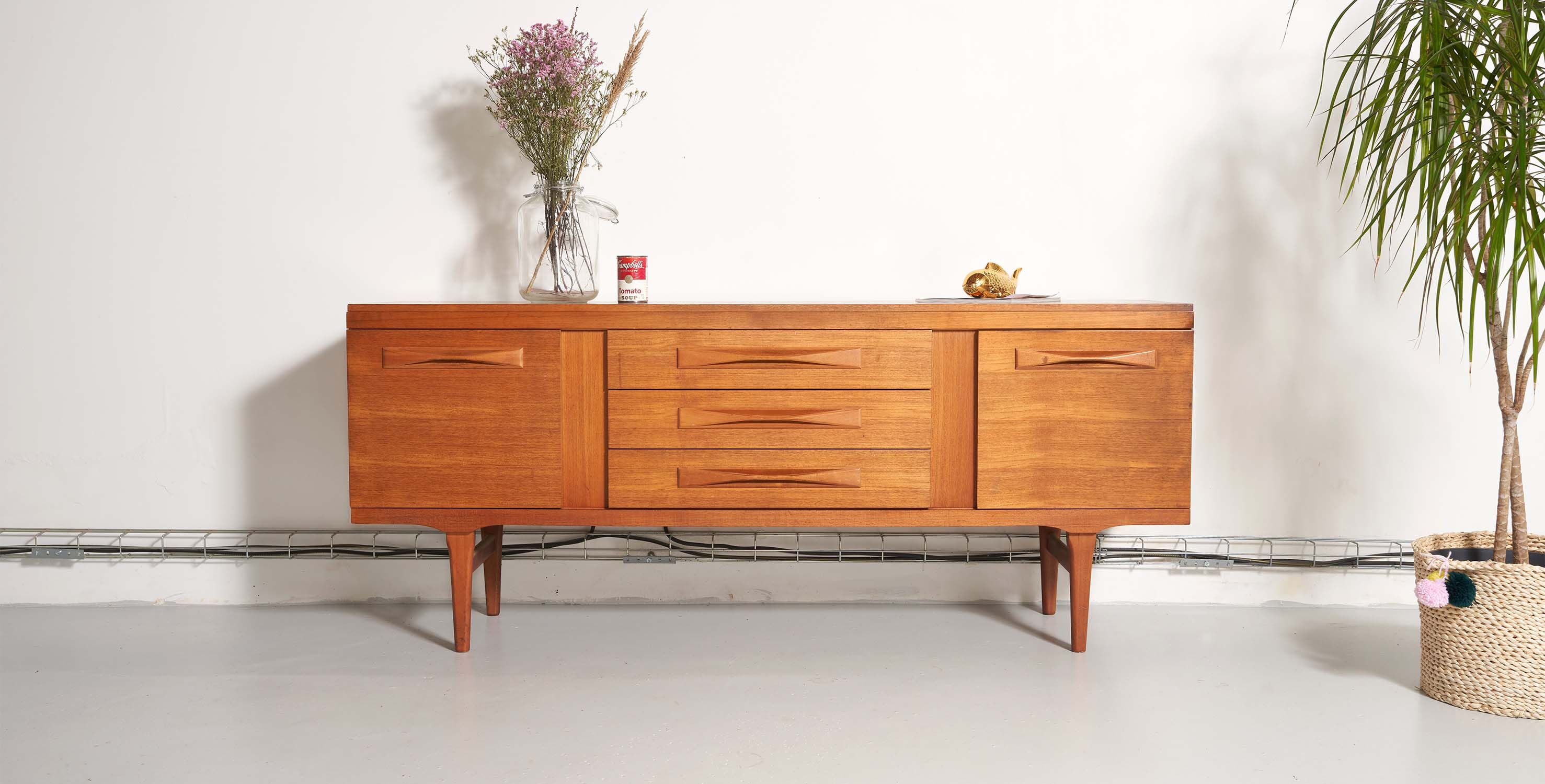 Scandinavian style sideboard 172cm