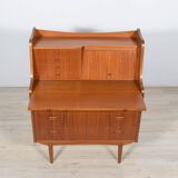 Mid century Teak Dresser with dressing table, 1960s