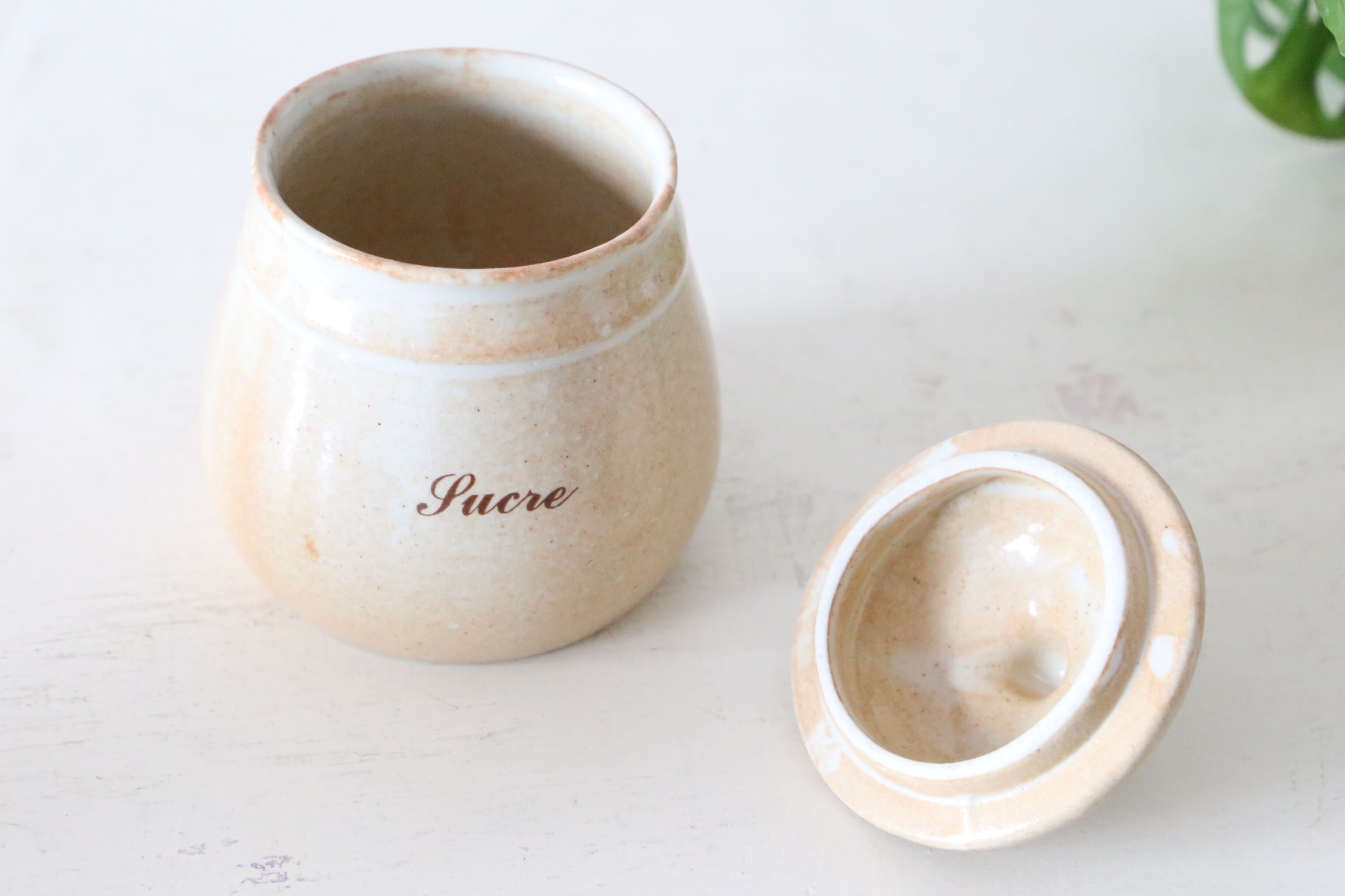 Sugar in sandstone, vintage, French manufacture