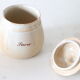 Sugar in sandstone, vintage, French manufacture