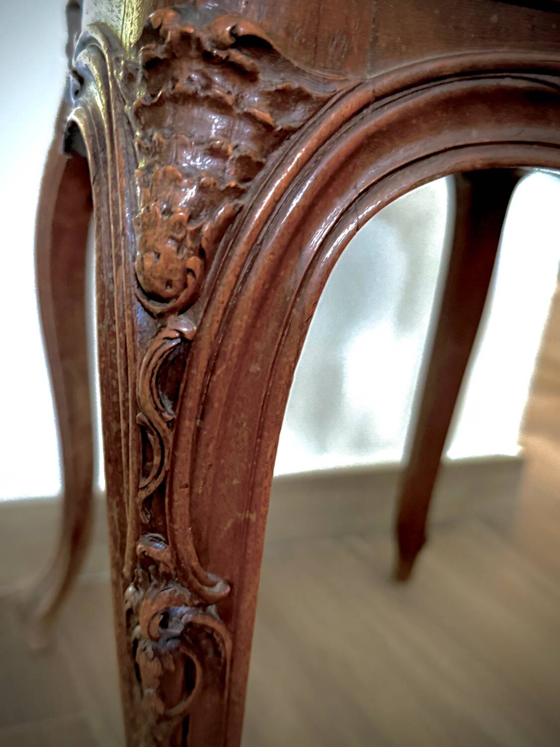 Vintage caned chair – Louis XV