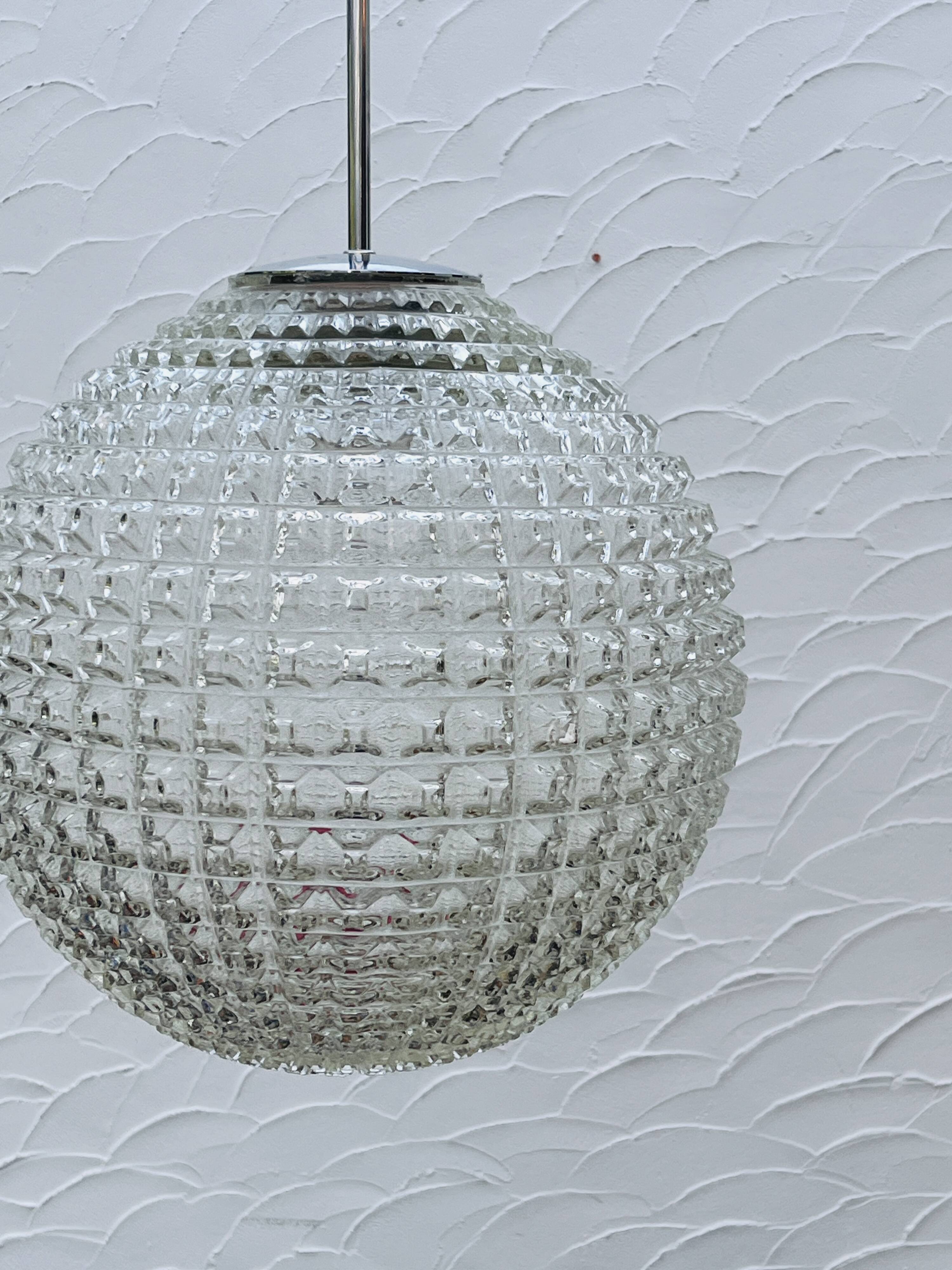 Holophane-style pendant lights