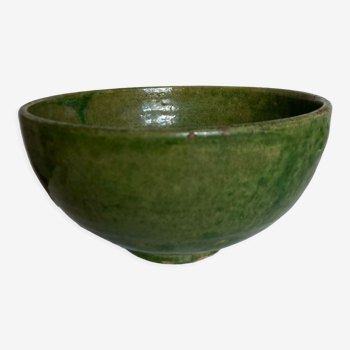 Glazed clay salad bowl from Biot 1960