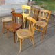 6 chaises bistrot dépareillées