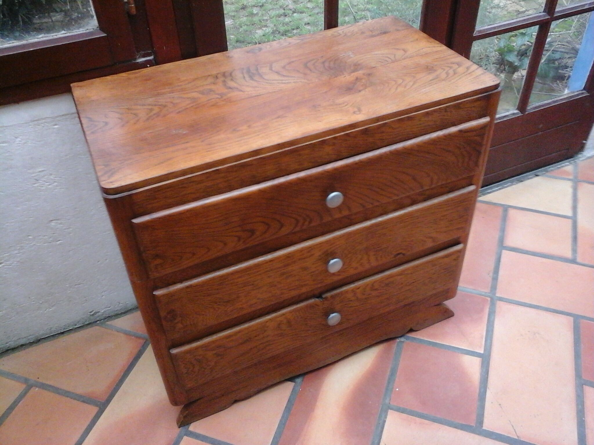 Commode art déco 3 tiroirs