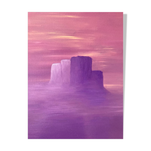 Tableau, huile sur toile,