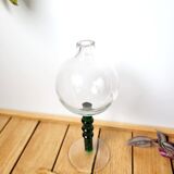 Blown glass oil lamp