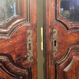 Paire de portes anciennes miroir