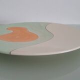 Graphic serving dish - K&G Lunéville earthenware factory